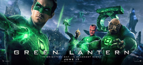 Green Lantern (2011)_20 Movie Film Poster Canvas iconic design