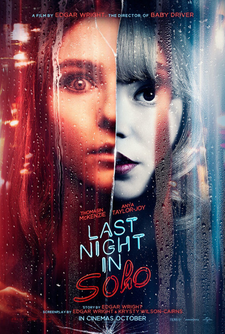 Last Night in Soho Poster Canvas Movie Film Print A0 A1 A2 A3 A4 A5 A6 Art Wall