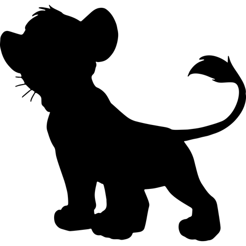 The Lion King Silhouette 45 Poster Canvas Movie Film Print A0 A1 A2 A3 A4 A5 A6