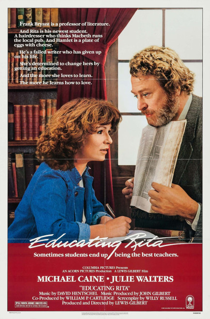 Educating Rita (1983)_1 Movie Film Poster Canvas iconic design