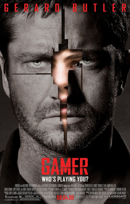 Gamer (2009)_1 Movie Film Poster Canvas iconic design