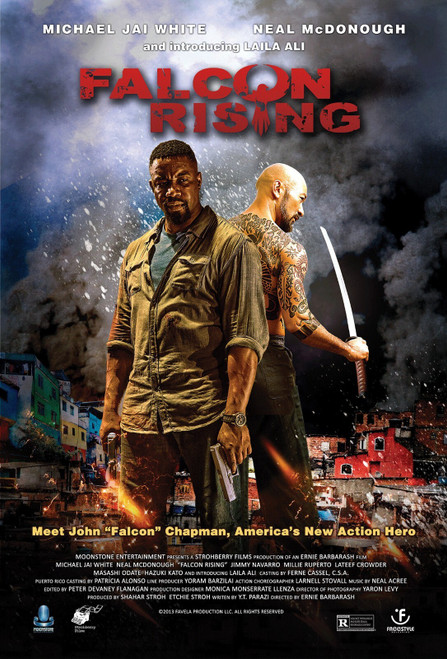 Falcon Rising (2014)_0 Movie Film Poster Canvas iconic design