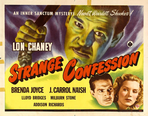 Strange Confession 02 Poster Canvas Movie Film Print A0 A1 A2 A3 A4 A5 A6 Art Wa