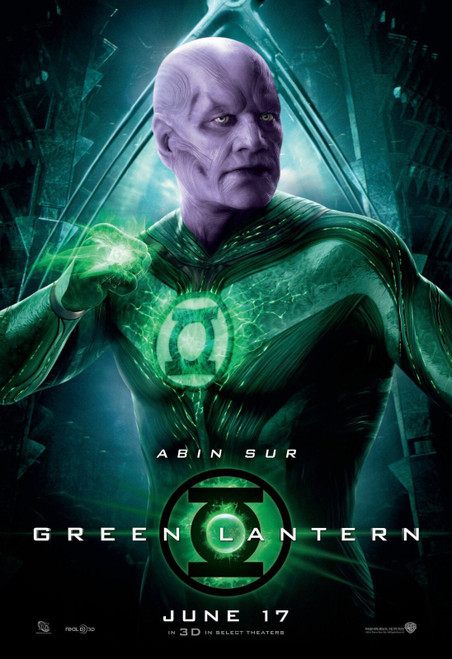 Green Lantern (2011)_17 Movie Film Poster Canvas iconic design
