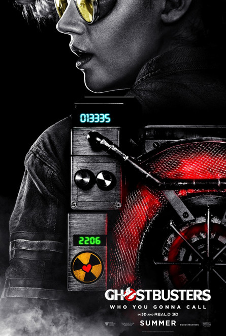 Ghostbusters (2016)_1 Movie Film Poster Canvas iconic design