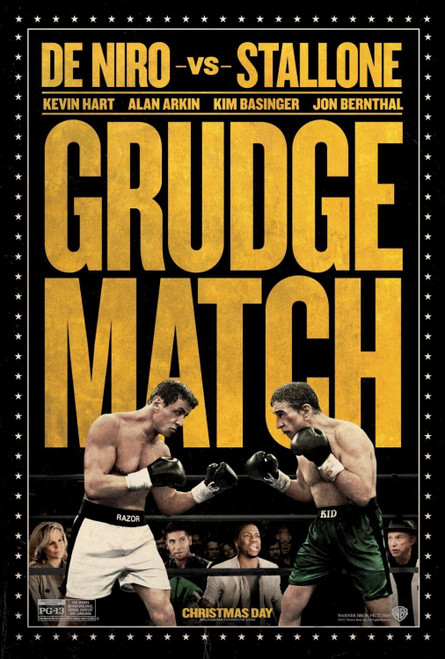 Grudge Match (2013)_2 Movie Film Poster Canvas iconic design