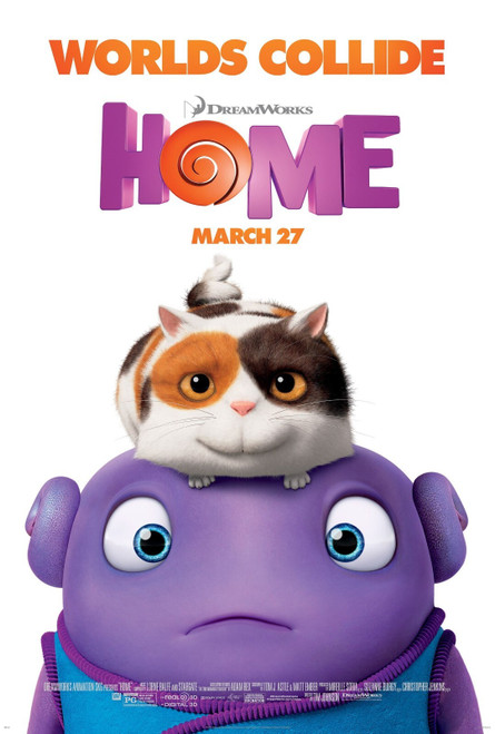 Home (2015)_11 Movie Film Poster Canvas iconic design