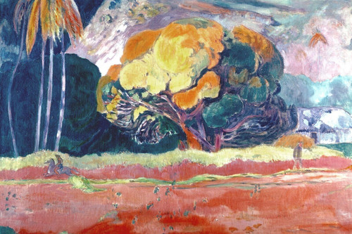 The Big Tree, Gauguin, 1899 Poster Canvas Movie Film Print A0 A1 A2 A3 A4 A5 A6