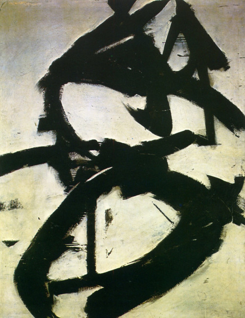 1952 Franz Kline Figure Eight American painting Poster Canvas Movie Film Print A