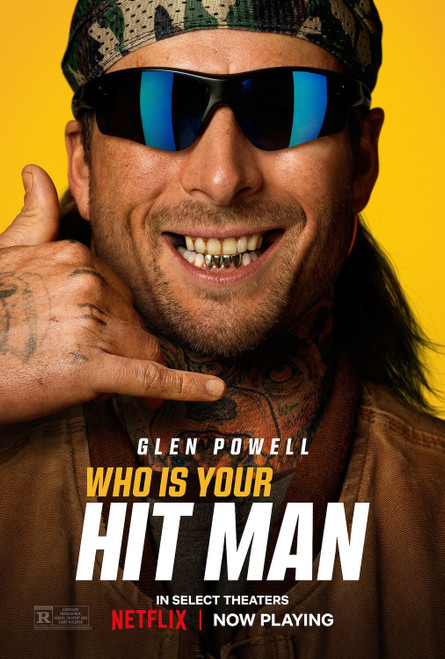 Hit Man (2024)_9 Movie Film Poster Canvas iconic design