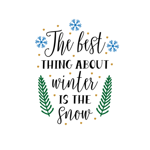The Best Thing About Winter Poster Canvas Movie Film Print A0 A1 A2 A3 A4 A5 A6