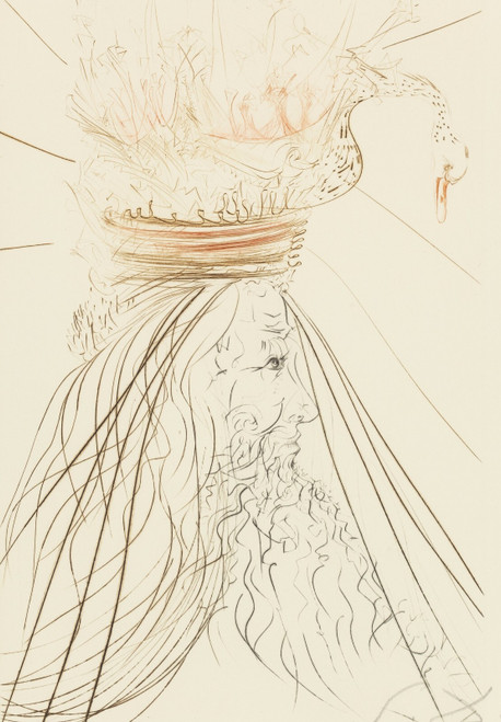 SALVADOR DALÍ Tristan and Iseult Picture 7 Poster Canvas Movie Film Print A0 A1