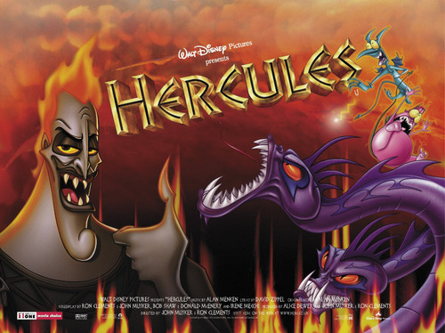 Hercules (1997)_12 Movie Film Poster Canvas iconic design