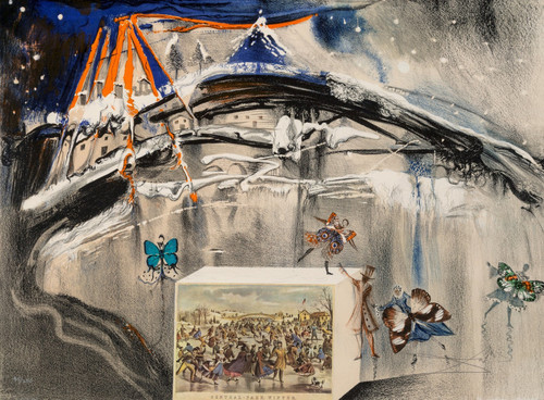 Dali - New York Poster Canvas Print Art Painting Decor Reprint wall A0 A1 A2 A3