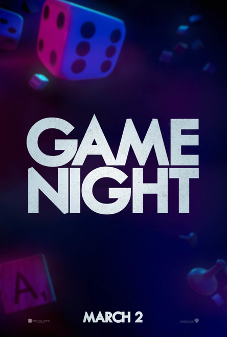 Game Night (2018)_1 Movie Film Poster Canvas iconic design