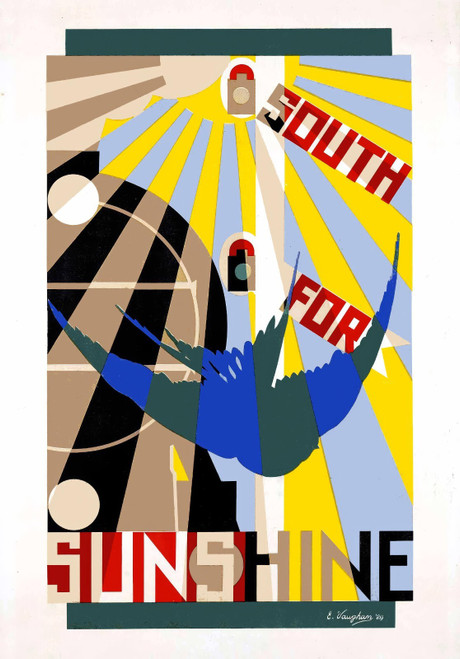 51572663108_VAUGHAN, Edmond. South for Sunshine, 1929.-artofuniverse0