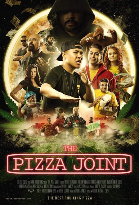 The Pizza J Poster Canvas Movie Film Print A0 A1 A2 A3 A4 A5 A6 Art Wall Decorat