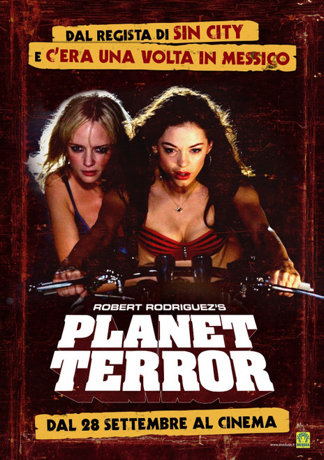 Grindhouse (2007)_23 Movie Film Poster Canvas iconic design