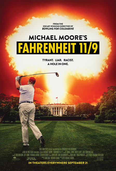 Fahrenheit 11_9 (2018)_1 Movie Film Poster Canvas iconic design