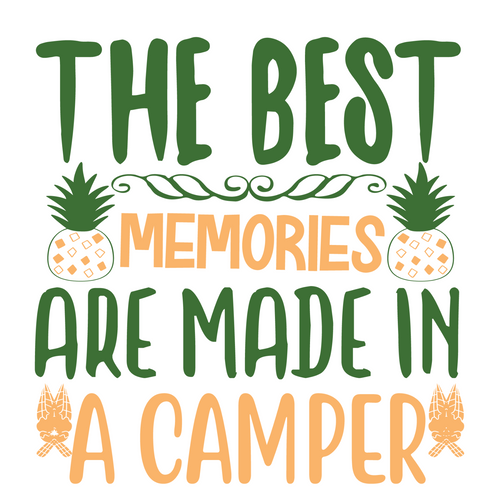 The Best Memories Are Made In A Camper-01 Poster Canvas Movie Film Print A0 A1 A