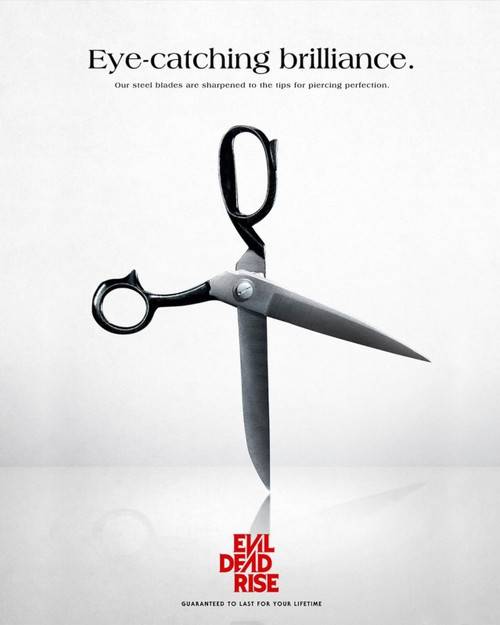 Evil Dead Rise (2023)_5 Movie Film Poster Canvas iconic design