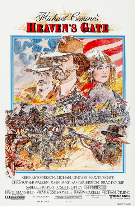 Heaven_s Gate (1981)_5 Movie Film Poster Canvas iconic design
