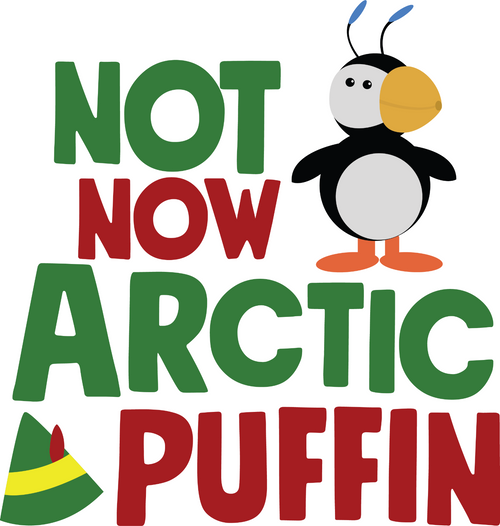 Not-Now-Arctic-Puffin-PNG Poster Canvas Movie Film Print A0 A1 A2 A3 A4 A5 A6 Ar