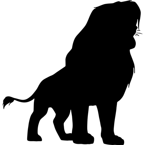 The Lion King Silhouette 24 Poster Canvas Movie Film Print A0 A1 A2 A3 A4 A5 A6