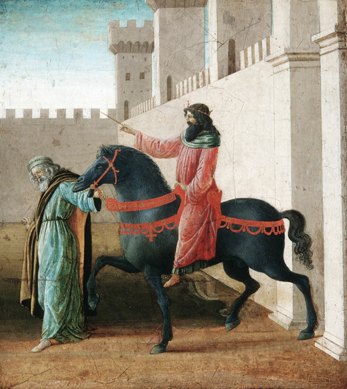 Lippi_Filippino_Mordecai Art Gallery Poster Canvas Print Wall Decoration A0 A1 A