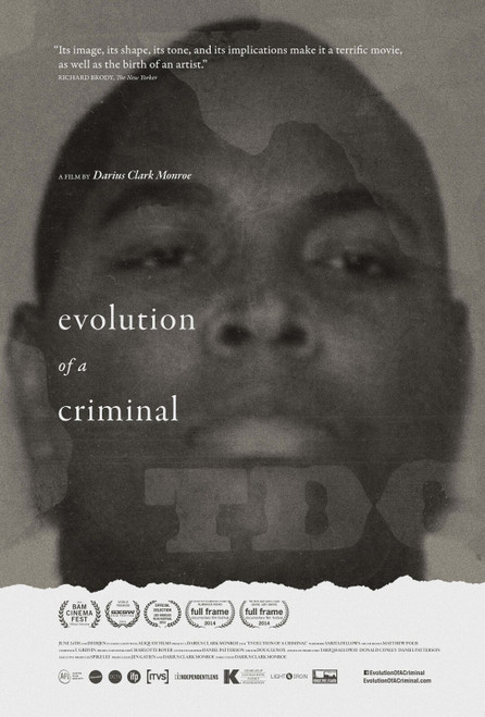 Evolution of a Criminal (2014)_0 Movie Film Poster Canvas iconic design Evolution of a Criminal (2014)_0 Movie Film Poster Canvas iconic design