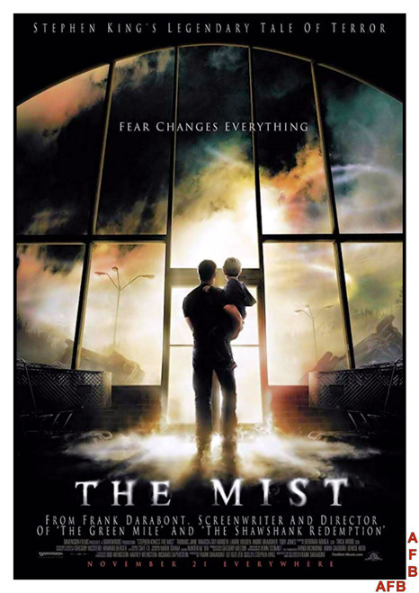 THE MIST (2007) 2 Poster Canvas Movie Film Print A0 A1 A2 A3 A4 A5 A6 Art Wall D