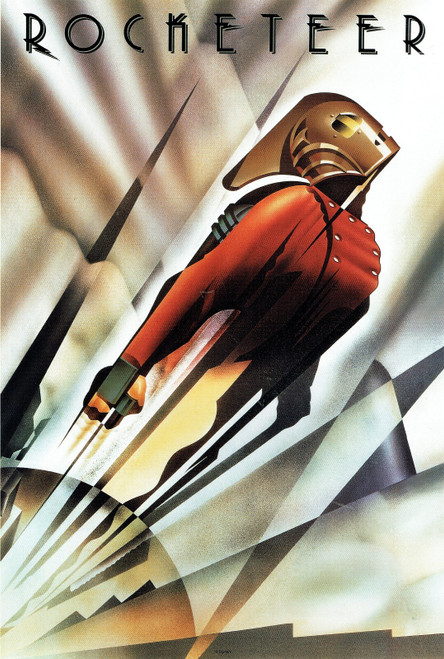 The Rocketeer- US 1991 Poster Canvas Movie Film Print A0 A1 A2 A3 A4 A5 A6 Art W