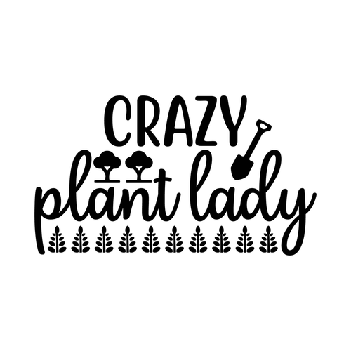 Crazy plant lady-01 (2) Poster Canvas Movie Film Print A0 A1 A2 A3 A4 A5 A6 Art