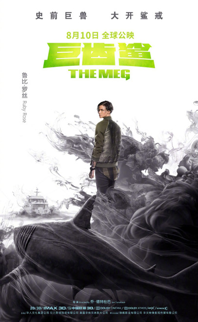 The Meg 8 Poster Canvas Movie Film Print A0 A1 A2 A3 A4 A5 A6 Art Wall Decorati