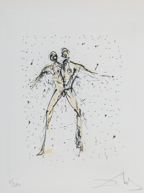 Salvador Dalí (1904-1989). Gemini, from The Zodiac II, 1975. Poster Canvas Movie