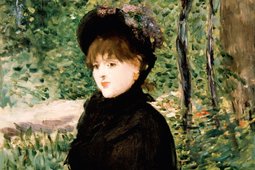 The Stroll, Manet, 1880 Poster Canvas Movie Film Print A0 A1 A2 A3 A4 A5 A6 Art