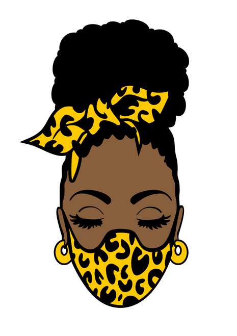 cricut_Afro_Woman_27 (2) Custom Made Poster Canvas Print A0 A1 A2 A3 A4 A5 A6 Ar