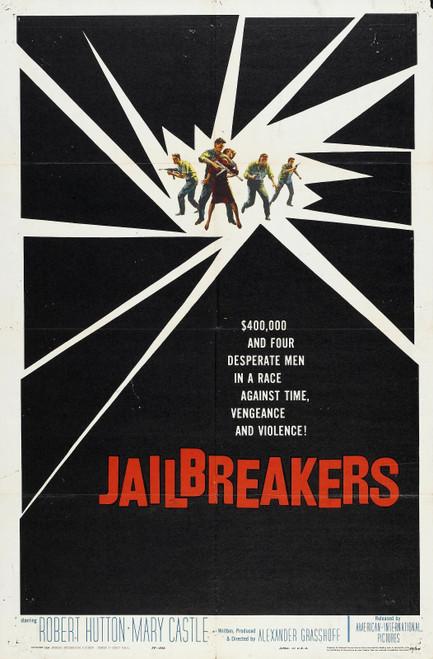 Jailbreakers Poster 01 Poster Canvas Movie Film Print A0 A1 A2 A3 A4 A5 A6 Art W