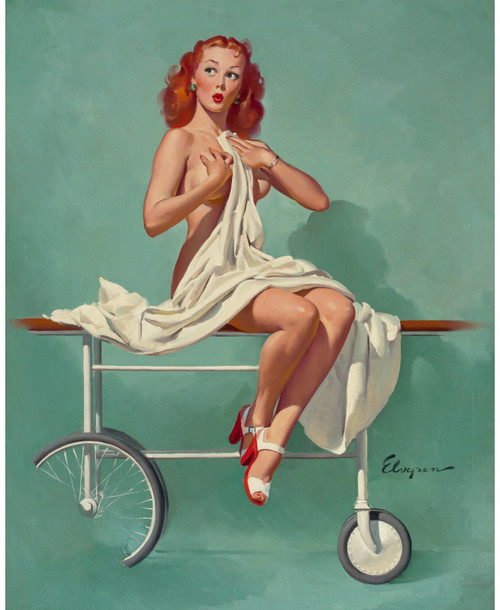 Pinup Girl - Doctor Are All Those Poster Canvas Picture Art Movie Car Game Film
