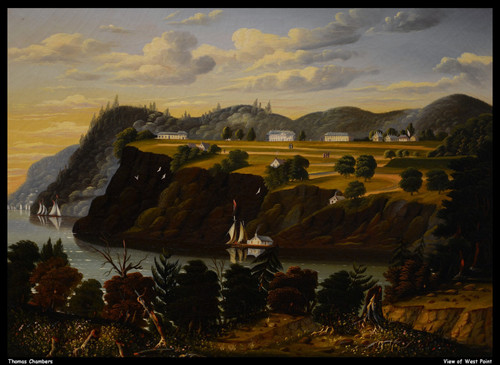 thomas-chambers---view-of-west-point--jpb_16662202120_o(1) Poster Canvas Movie F
