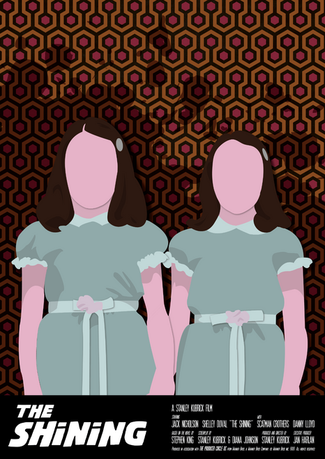 The Shining 25 Poster Canvas Movie Film Print A0 A1 A2 A3 A4 A5 A6 Art Wall Deco