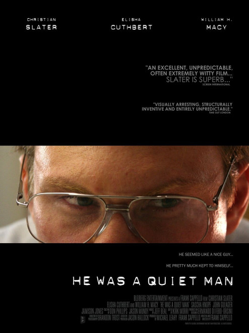 He Was a Quiet Man (2007)_4 Movie Film Poster Canvas iconic design