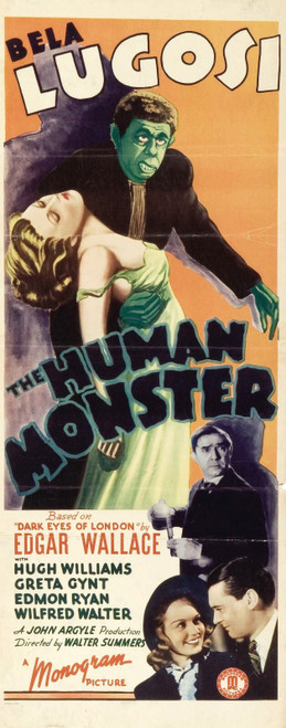 Human Monster 02 Poster Canvas Movie Film Print A0 A1 A2 A3 A4 A5 A6 Art Wall De