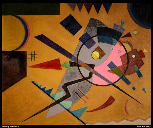 wassily-kandinsky---rose-with-gray--jpb_15397305945_o(1) Poster Canvas Movie Fil
