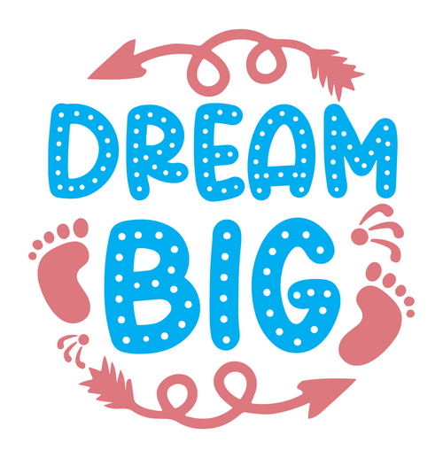 Dream big-01 Poster Canvas Movie Film Print A0 A1 A2 A3 A4 A5 A6 Art Wall Decora