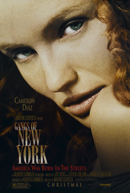 Gangs of New York (2002)_2 Movie Film Poster Canvas iconic design