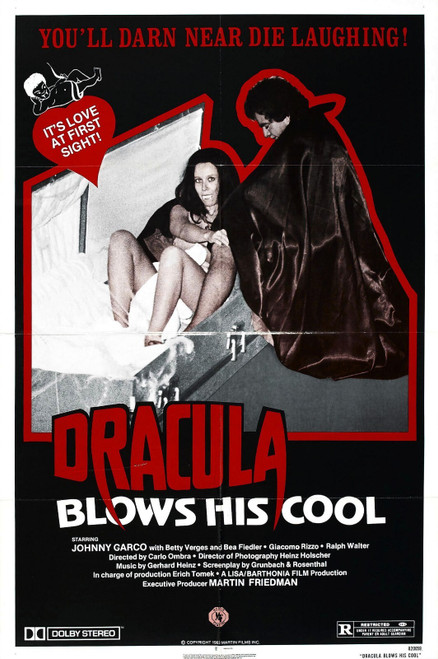 Dracula Blows His Cool 01 Art Gallery Poster Canvas Print Wall Decoration A0 A1