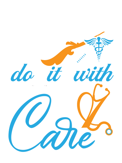 Nurse do it with love & care-01 Poster Canvas Movie Film Print A0 A1 A2 A3 A4 A5