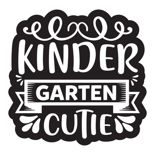Kindergarten Cutie Sticker Design-01 Poster Canvas Movie Film Print A0 A1 A2 A3