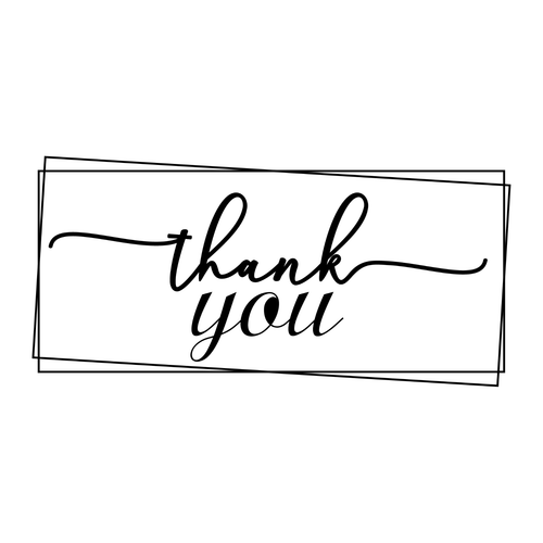 F0040- 8 Thank You-01 (2) Poster Canvas Movie Film Print A0 A1 A2 A3 A4 A5 A6 Ar